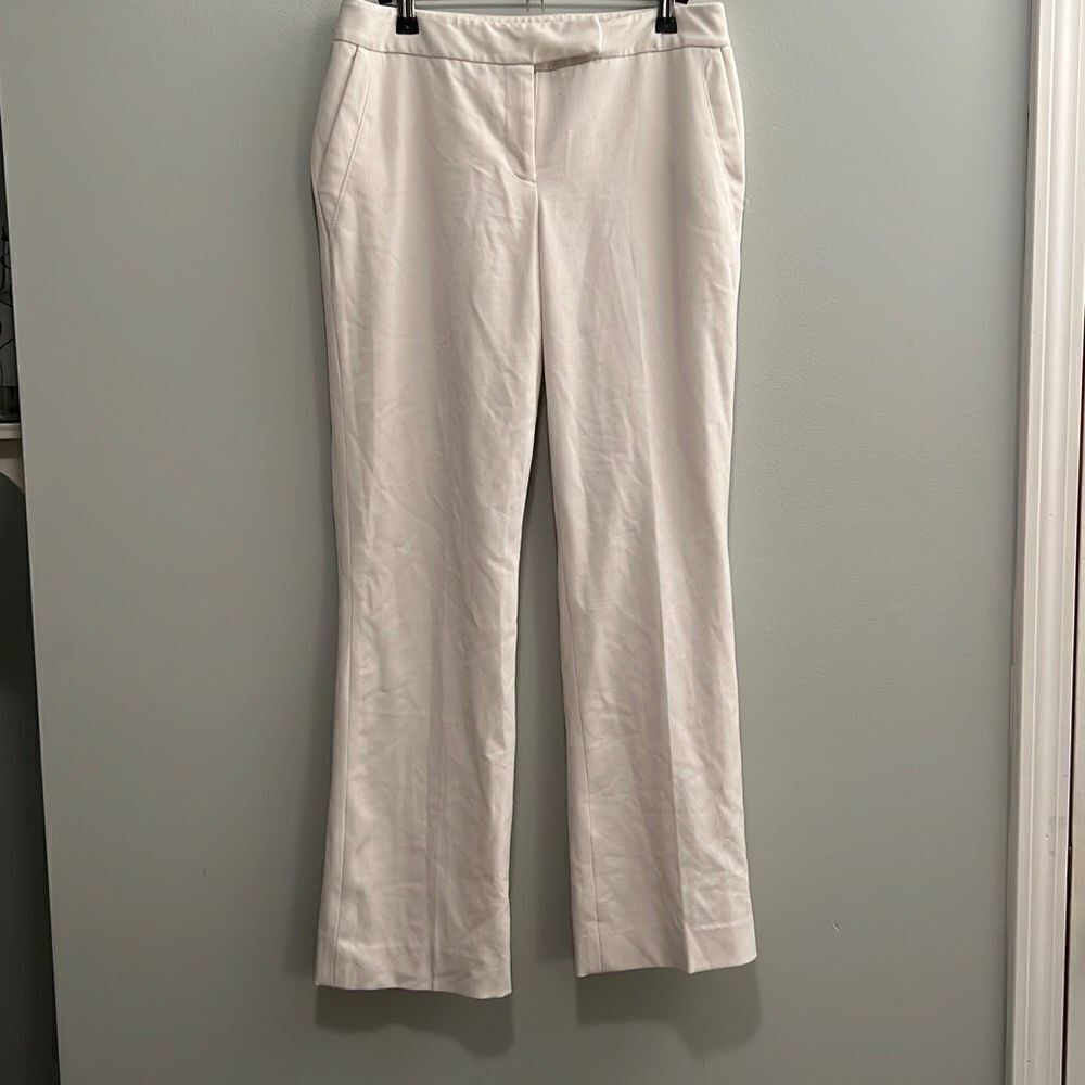Rafaella Flat Front Petite Chino Straight Leg Pants